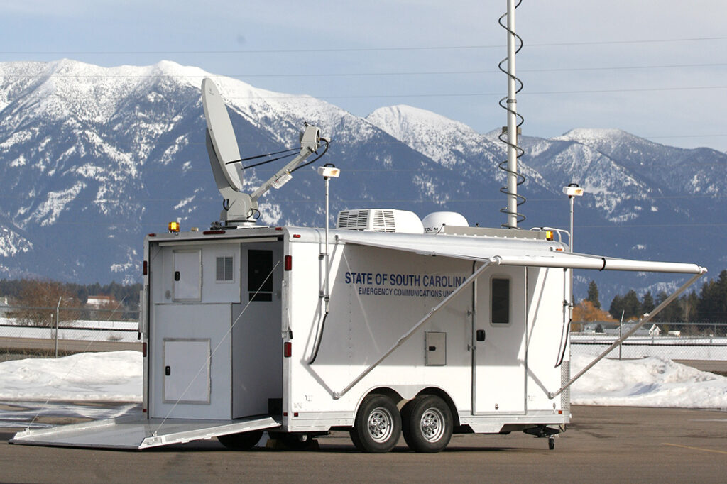 Deployed Communications Trailer