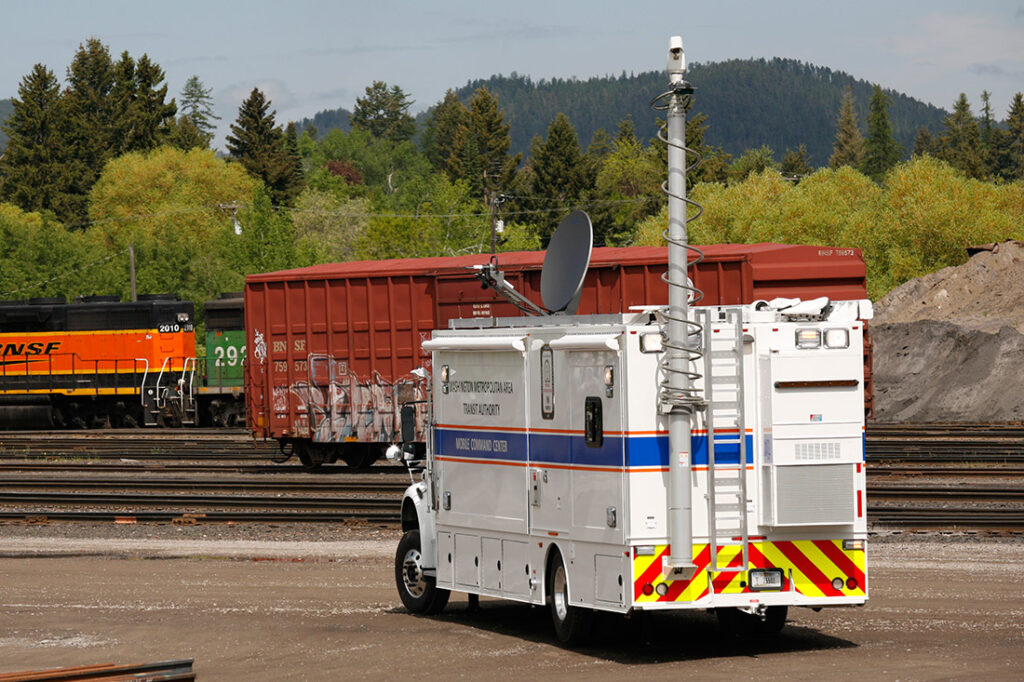 Command Vehicle Rear