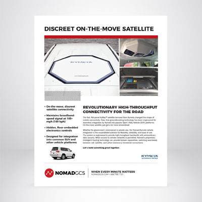 Brochure - Discreet On-The-Move Satellite