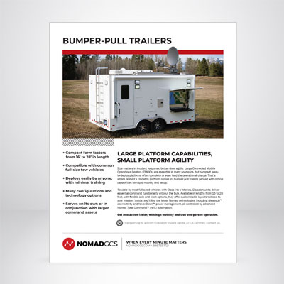 Brochure - Bumper-Pull Trailers (Dispatch)