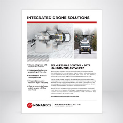Brochure - Integrated Drone (UAS) Solutions