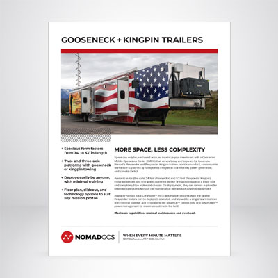Brochure - Gooseneck + Kingpin Trailers (Responder)